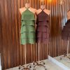 Vestido de Camadas em Chiffon