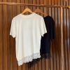 T-Shirt Detalhe em Renda