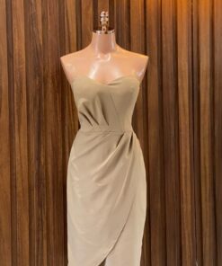 Vestido Midi Tomara que Caia