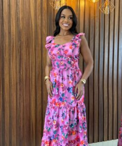 Alternative view of Vestido Longo estampa Floral